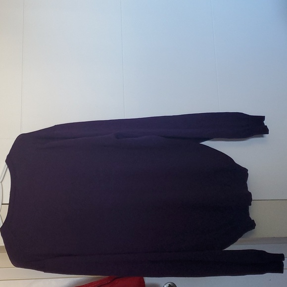 Brooks Brothers Size XL Wool Blend Purple Sweater - Picture 3 of 3